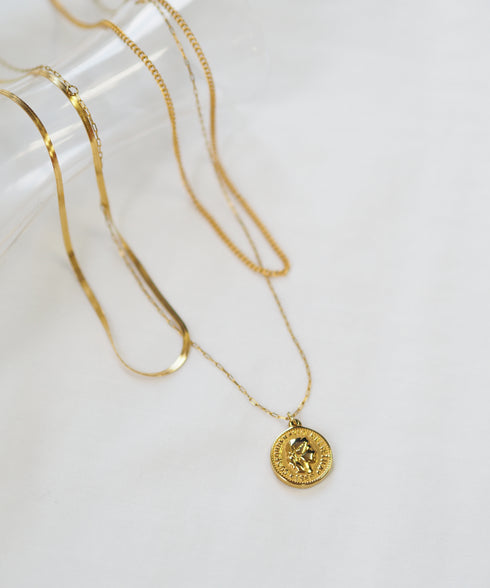 コインゴールドネックレス HY-2203