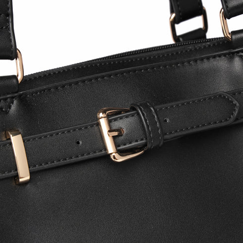 ベルトデザイントートバッグポーチセット 17-0971