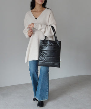 【ショップチャンネルOA商品】キルティング A4 トートバッグ ダウン風  12-1222