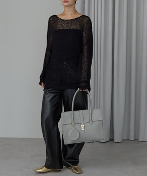 【雑誌掲載・人気商品】エレガンストートバッグ 丸ポーチ付き 17-0994