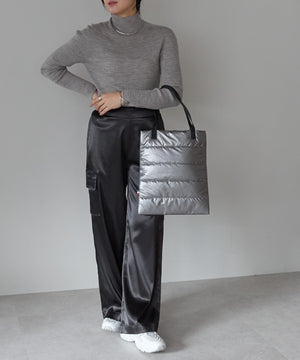 【ショップチャンネルOA商品】キルティング A4 トートバッグ ダウン風  12-1222