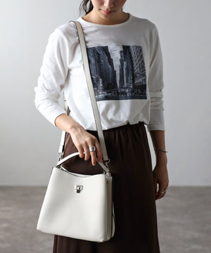 【雑誌掲載】2WAYワンハンドルバッグ　12-1122