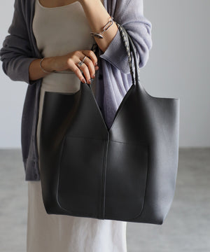 トライアングルカットトートバッグ　12-1058