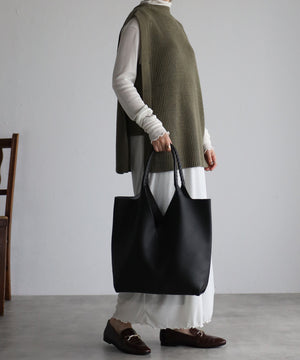 トライアングルカットトートバッグ　12-1058