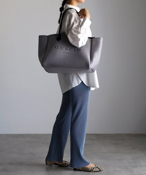 【雑誌掲載・ショップチャンネルOA商品】ネオプレーントートバッグ　12-1055