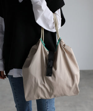 バイカラーエコバッグ　12-5015