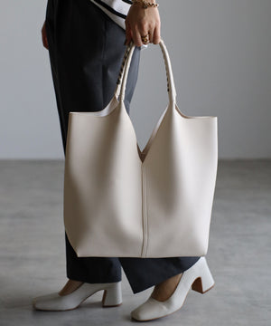 トライアングルカットトートバッグ　12-1058