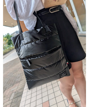 【ショップチャンネルOA商品】キルティング A4 トートバッグ ダウン風  12-1222