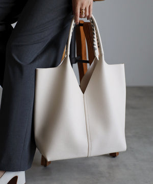 トライアングルカットトートバッグ　12-1058