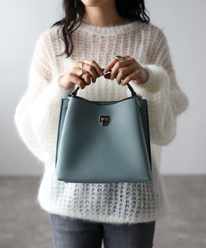 【雑誌掲載】2WAYワンハンドルバッグ　12-1122