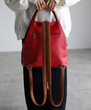 【guscio人気・ショップチャンネルOA商品】3WAYリュックサック　12-0406