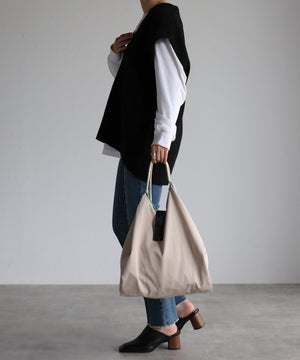 バイカラーエコバッグ　12-5015