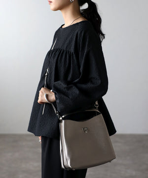 【雑誌掲載】2WAYワンハンドルバッグ　12-1122