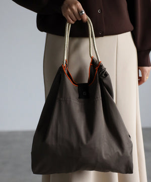 バイカラーエコバッグ　12-5015