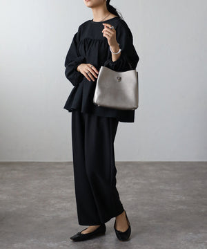 【雑誌掲載】2WAYワンハンドルバッグ　12-1122