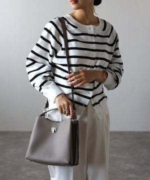 【雑誌掲載】2WAYワンハンドルバッグ　12-1122