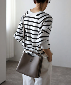 【雑誌掲載】2WAYワンハンドルバッグ　12-1122