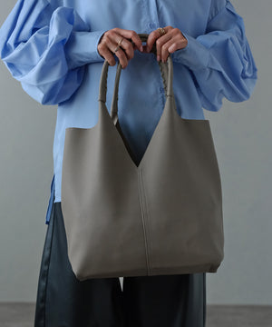 トライアングルカットトートバッグ　12-1058