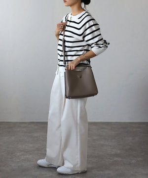 【雑誌掲載】2WAYワンハンドルバッグ　12-1122