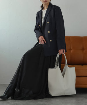 トライアングルカットトートバッグ　12-1058