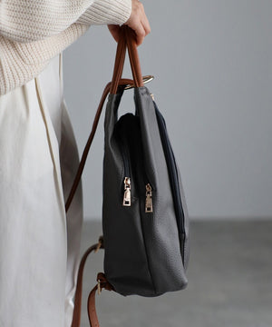 【guscio人気・ショップチャンネルOA商品】3WAYリュックサック　12-0406