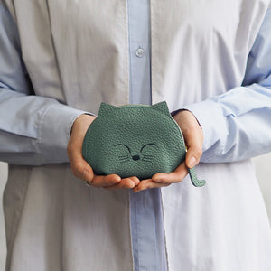 レザーマルチケース　ネコ　14-9345