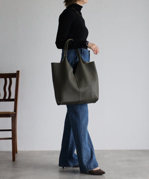 トライアングルカットトートバッグ　12-1058