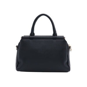 2WAY3室構造バーハンドルバッグ キーチャーム付き 12-1207