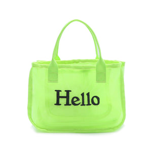 メッシュバッグインハンドバッグ　15-5018