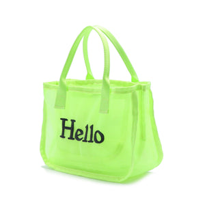 メッシュバッグインハンドバッグ　15-5018