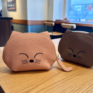 レザーマルチケース　ネコ　14-9345