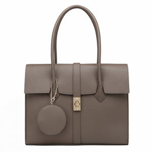 【雑誌掲載・人気商品】エレガンストートバッグ 丸ポーチ付き 17-0994