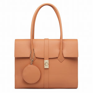 【雑誌掲載・人気商品】エレガンストートバッグ 丸ポーチ付き 17-0994