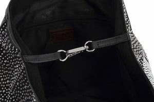 【ショップチャンネルOA商品】星柄ラインストーントートバッグポーチセット　17-0998