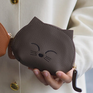 レザーマルチケース　ネコ　14-9345