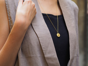 コインゴールドネックレス　HY-2203