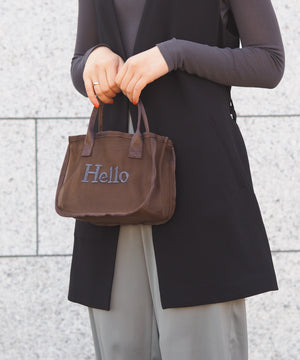 メッシュバッグインハンドバッグ　15-5018