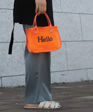 メッシュバッグインハンドバッグ　15-5018