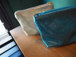 フリンジ付きミニラメポーチ 15-5014