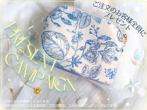 【非売品・プレゼント】フラワーポーチ　※プレゼント詳細はこちら
